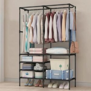 👔Armario Organizador de Ropa y Zapatos (Doble Barra)