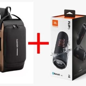 🎧Combo Bolso Antirrobo + Parlante Bluetooth Flip 6 Genérico