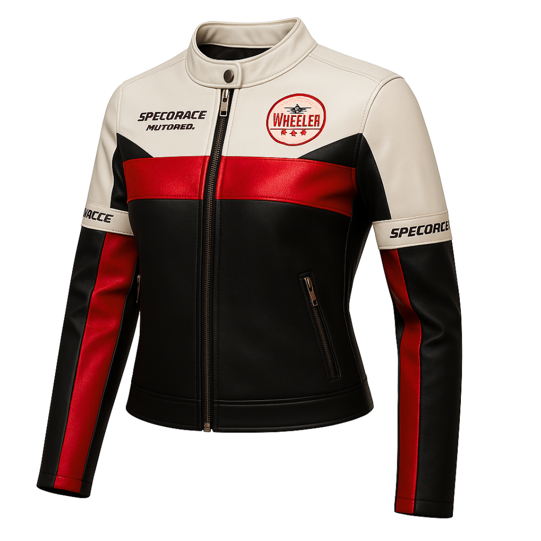 🏍️Chaqueta Motera Racer para Mujer King Jackets Col - Image 2