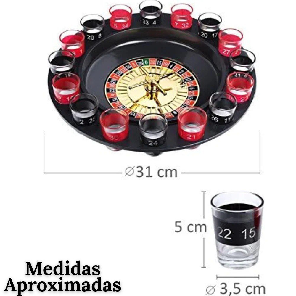 🎲Ruleta de Shots para Fiestas (16 Copas) - Image 2