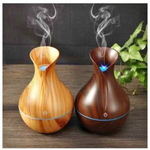 Humidificador Difusor de Aroma Ultrasónico - Lámpara LED y Purificador de Ambientes