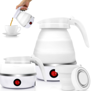 Hervidor de Agua Eléctrico Plegable Portátil de 600ml